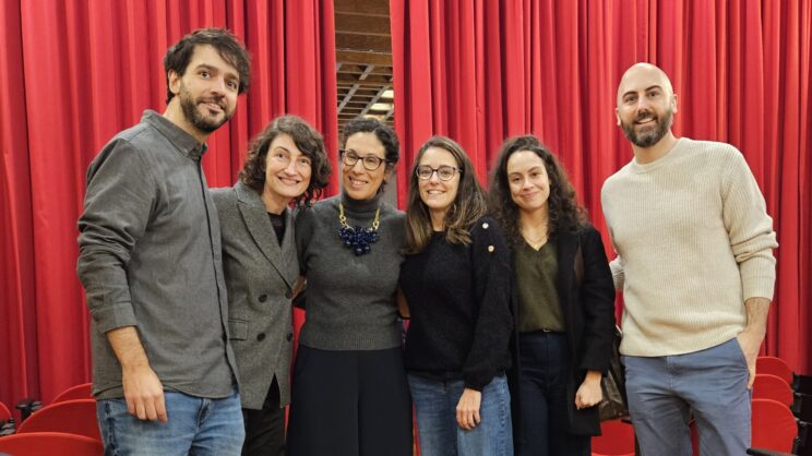 The image shows AllGenetics' team members including Dr Ania Pino-Querido at her induction ceremony.