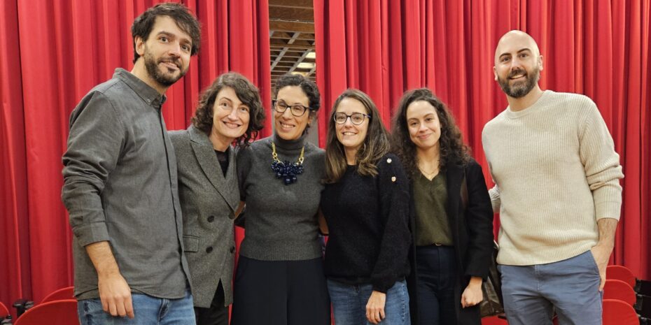 The image shows AllGenetics' team members including Dr Ania Pino-Querido at her induction ceremony.