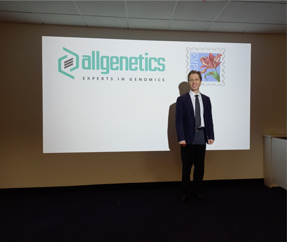 The image shows the winner of the AllGenetics-EMPSEB Award 2026, Leopold Preuss.